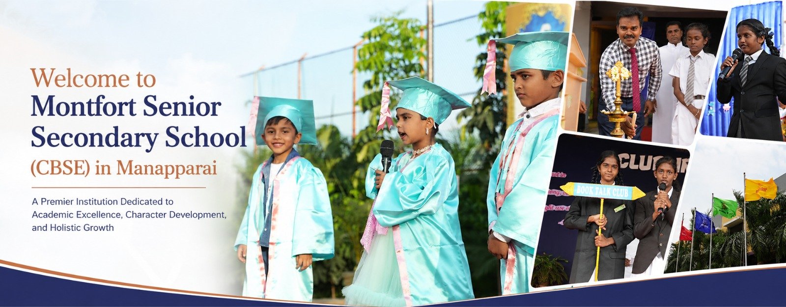 Montfort Senior Secondary School students
